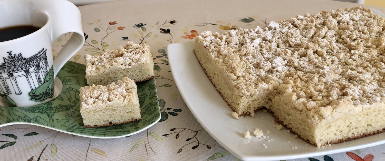 Original German Crumb Cake Recipe